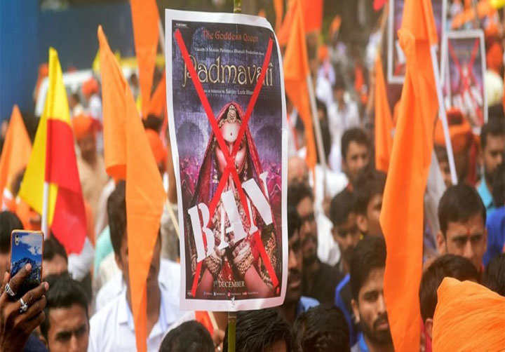 फिल्म पद्मावती पर राजस्थान में भी लगी रोक