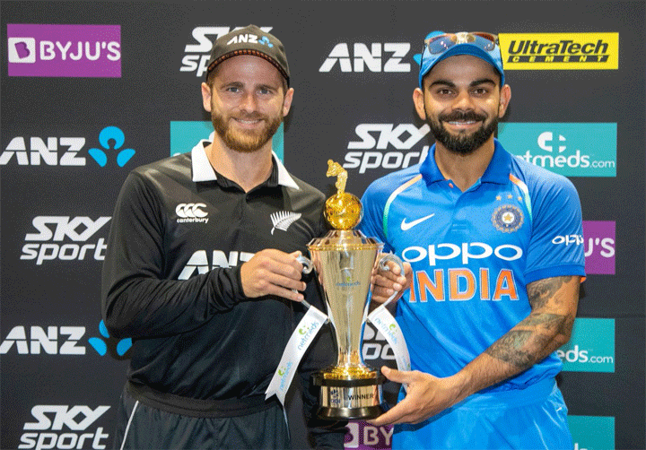  बुधवार को होगा भारत-न्यूज़ीलैंड वनडे सीरीज़ का पहला मुकाबला