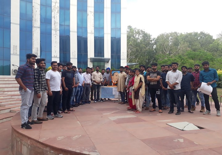  पंजाबी यूनिवर्सिटी, पटियाला मे अखिल भारतीय विद्यार्थी परिषद द्रारा आयोजित बाबा साहब अंबेडकर जी की 127 वी जयंती के मौके पर गोष्ठी का आयोजन किया