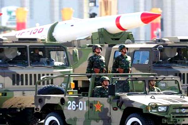 चीन ने किया 400 किमी रेंज वाली मिसाइल का परीक्षण