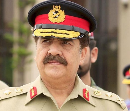 पाकिस्तान के सेना प्रमुख ने दी गीदड़ भभकी