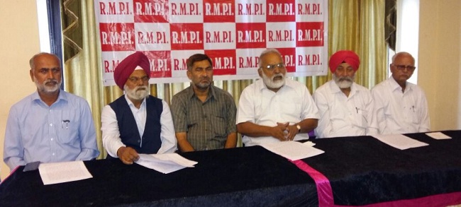 आरएमपीआई ने भोआ व सुजानपुर से घोषित किए प्रत्याशी