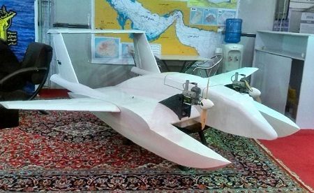 ईरान ने तैयार किया आत्मघाती ड्रोन 