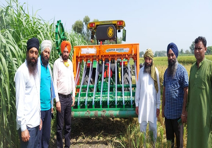 सुपरसीडर मशीन को लेकर जिले के किसानों में उत्साह, 580 किसानों को इस बार मिलेगी मशीनें