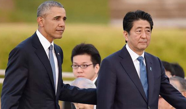ओबामा और शिंजो आबे ने पर्ल हार्बर में दी श्रद्धांजलि