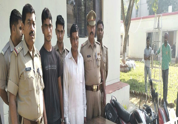 मुजफ्फरनगरःथाना ककरोली पुलिस ने दो बदमाशों को गिरफ्तार कर जेल भेजा