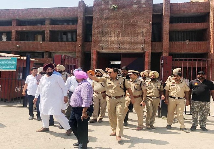 सुखजिन्दर सिंह रंधावा द्वारा केंद्रीय जेल लुधियाना का दौरा