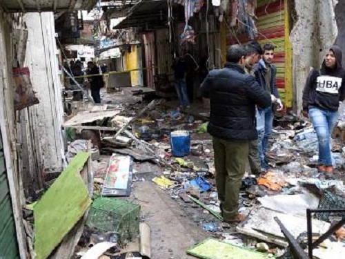 बगदाद में दोहरे फिदायीन विस्फोट, 28 की मौत, कई घायल