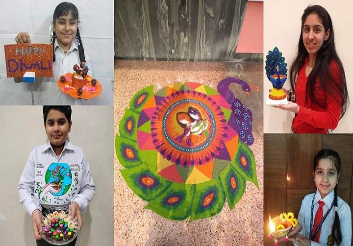 इनोसैंट हाट्र्स ने आँनलाइन मनाया दीपावली का त्यौहार 
