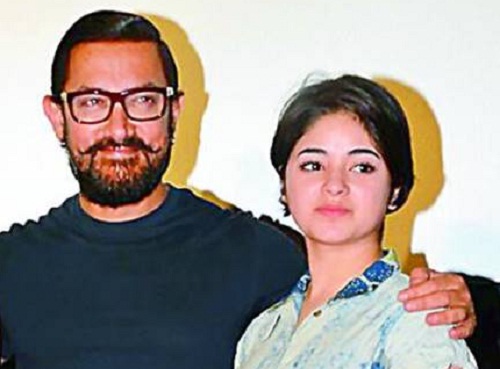 जायरा के पक्ष में खड़े हुए आमिर खान, कहा- हम सब तुम्हारे साथ हैं