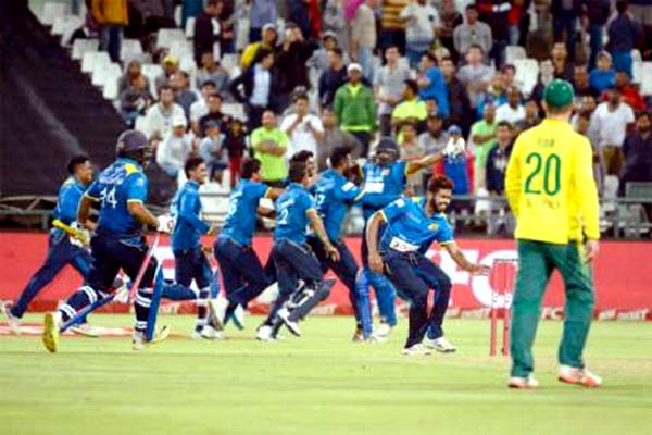 श्रीलंका ने टी20 सीरीज पर कब्जा किया