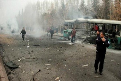 तुर्की में सैनिकों से भरी बस में धमाका, 13 सैनिकों की मौत