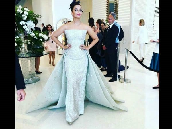 Aishwarya Rai Bachchan SIZZLES in OFF SHOULDER gown at Cannes 2018 on day 2 of RED CARPET |FilmiBeat