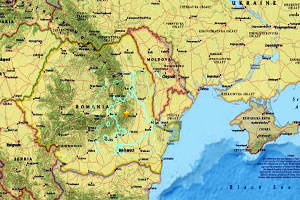 रोमानिया के बुखारेस्ट में 5.2 तीव्रता का भूकंप का झटका
