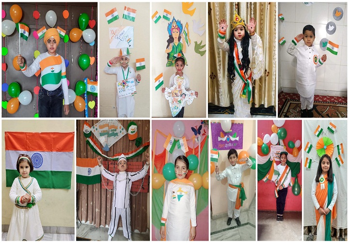 इनोसैंट हाट्र्स राष्ट्र गौरव में आनन्दित, प्रत्येक विद्यार्थियों ने वर्चुअल गतिविधि में लिया भाग