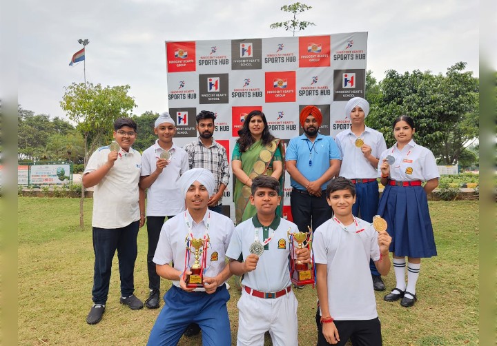 इनोसेंट हार्ट्स स्कूल, लोहारां ने शूटिंग चैंपियनशिप 2025 में किया शानदार प्रदर्शन