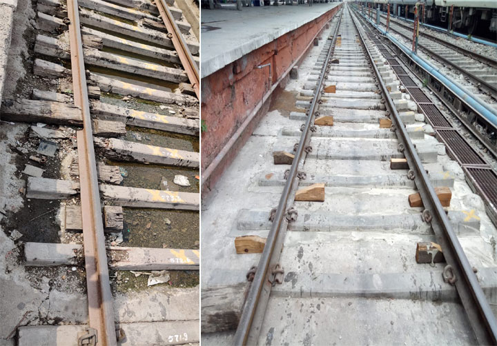  Engineering Departmentः लुधियाना रेलवे स्टेश के 600 मीटर खस्ताहाल रेल ट्रैक को 108 घंटे में बनाया कंक्रीट ट्रैक