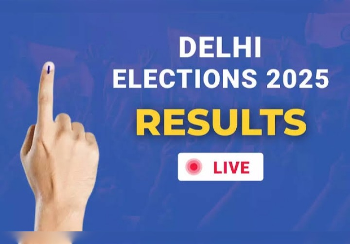 Delhi Election Result Live: दिल्ली में शुरुआती रुझानों में BJP की बढ़त, केजरीवाल-सिसोदिया पीछे