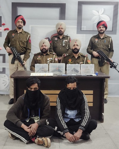  JALANDHAR RURAL POLICE STRIKES BIG BLOW TO ORGANIZED CRIME WITH ARREST OF ARMED ROBBERY GANG