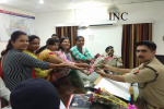 आँल इंडिया एन्टि करप्शन कमेटी की महिला विंग टीम ने किया डीएम व एसएसपी का स्वागत