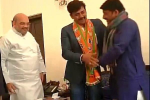 भोजपुरी अभिनेता रवि किशन BJP में शामिल हुए