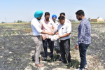 ज़िला प्रशासन फ़सल के अवशेष जलाने वालों के ख़िलाफ़ सख़्त, खेत में आग लगाने पर किसान को 2500 रुपए का वातावरण मुआवज़ा भरने के आदेश
