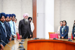पंजाब विधान सभा स्पीकर ने विद्यार्थियों को लोकतांत्रिक प्रक्रिया में शामिल होने के लिए प्रेरित किया