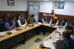 बलकार सिंह ने मुख्यालय के अधिकारियों और नगर निगमों के कमिश्नरों के साथ विकास कार्य को लेकर की समीक्षा मीटिंग