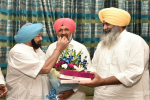 Newly elected Congress MLA from Shahkot, Hardev Singh Ladi, called on Punjab Chief Minister Capt Amarinder Singh at his residence on Friday evening. He was accompanied by former Punjab Minister and senior party leader, Rana Gurjit Singh. Ladi won the Shahkot by poll on Thursday with a huge margin of 38,802 votes.